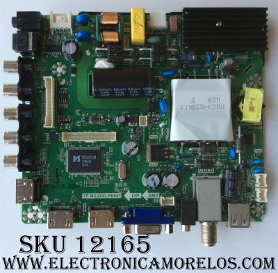 MAIN / FUENTE (COMBO) / ELEMENT K16099208 / TP.MS3393.PB801 / SY16200-6 / 890-M00-06NC6 / MODELO ELEFW5016	