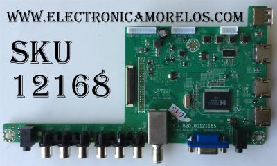 MAIN / HITACHI 999H6C / JUC7.820.00121165 / MODELO LE55A6R9A / PANEL C550F15-E6-H	