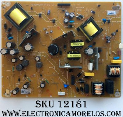 FUENTE DE PODER / MAGNAVOX A3AUUMPW-001 / A3AUXMPW/ BA3AU0F0102 3 / A3AUX-MPW / MODELO 50ME313V/F7 A DS4	