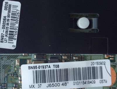 T-CON / SAMSUNG BN95-01937A / BN97-09208A / BN41-02297A / PANEL CY-GJ048HGLVCH / MODELO UN48JU6400FXZA UD02 - Imagen 2