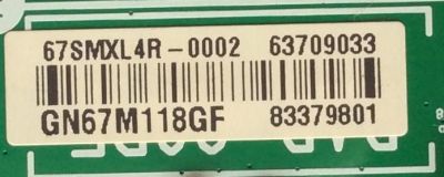 MAIN PARA TV LG / NUMERO DE PARTE EBT63709033 / 63709033 / EAX66943504 / EAX66943504(1.0) / PANEL LC430DGE (FJ)(M1) / MODELO 43UH6030-UD / 43UH6030-UD.AUSZLJM - Imagen 2