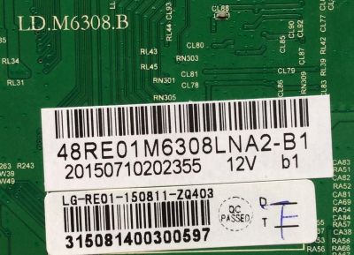 MAIN / RCA 48RE01M6308LNA2-A1 / LD.M6308.B / MODELO SLD48G45RQ / PANEL LSC480HF02	 - Imagen 2
