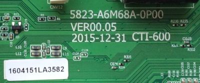 MAIN FUENTE (COMBO) PARA TV LG / NUMERO DE PARTE 1604151M / 43E3100 / 5823-A6M68A-0P00 / 1604151LA3582 / MODELO 43LH5000-UA / 43LH5000-UA.CUSWLH - Imagen 3