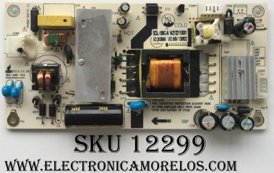 FUENTE DE PODER / SCEPTRE SDL-105C-A / 142132110001 / MODELO E248BV-FMQ / PANEL MV238FHB-N10	