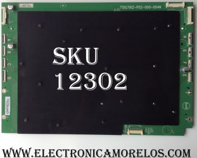 LED DRIVER PARA TV VIZIO 4K UHD SMART TV / NUMERO DE PARTE LNTVFT10ZAXA4 / 715C7912-P02-000-004N / FT10ZAXA4 / (X)LNTVFT10ZAXA4 / PANEL´S T750QVF02.0 / T750QVF01.0 / MODELOS P75-C1 / P75-C1 LTMATK / P75-E1 / P75-E1 LTMAWL