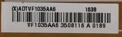 FUENTE DE PODER PARA TV VIZIO 4K UHD SMART TV / NUMERO DE PARTE ADTVF1035AA6 / 715G6887-P02-008-002M / VF1035AA6 / (X)ADTVF1035AA6 / PANEL´S T750QVF02.0 / T750QVF01.0 / MODELOS P75-C1 / P75-C1 LTMATK / P75-E1 / P75-E1 LTMAWL - Imagen 2