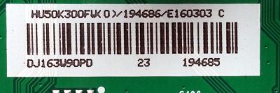 MAIN / SHARP / 194686 / 194686/E160303 / 194685 / RSAG7.820.6841/ROH / MODELO LC-50N5000U / PANEL HD500DF-B54(020)	 - Imagen 2