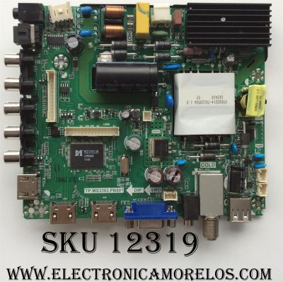 MAIN FUENTE ELEMENT K16060646 / TP.MS3393.PB801 / 32D0 20160614_143921 / SY16200-1 / PANEL V500HJ1-PE8 REV.C7 / MODELO ELEFW5016