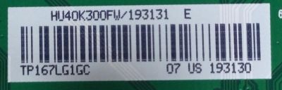 MAIN / SHARP 193131 / RSAG7.820.6841/ROH / MODELO LC-40N5000U / PANEL HD400DF-E34	 - Imagen 2