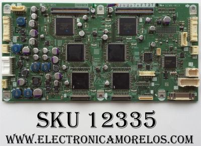 T-CON / SHARP DUNTKD001UJ02 / KD001 / XD001WJ / MODELO LC-45GD6U / PANEL LK445D3FZA0	