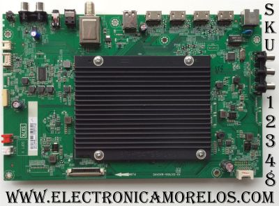MAIN PARA TV HITACHI / NUMERO DE PARTE M8-SX7VQ01-MA200AA / 40-SX7KNA-MAG4HG / SX7K / IDF125989B / V8-SX70001-LF1V408 / MODELO 55R7 