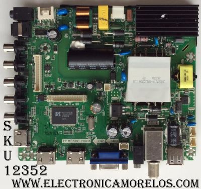 MAIN / FUENTE / ELEMENT K16060372 / 890-M00-06NC6 / SY16200 / TP.MS3393.PB801 / MODELO ELEFW5016 / PANEL V500HJ1-PE8 REV.C7	