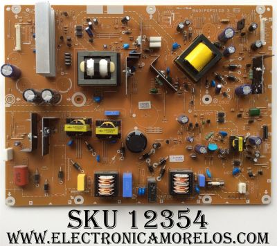 FUENTE DE PODER / MAGNAVOX A17PCMPW / A17PC-MPW / BA01P0F0103 3 / SUSTITUTA A01PEMPW-001 / MODELO 40MF401B/F7 / PANEL LTA400HM09-C04	