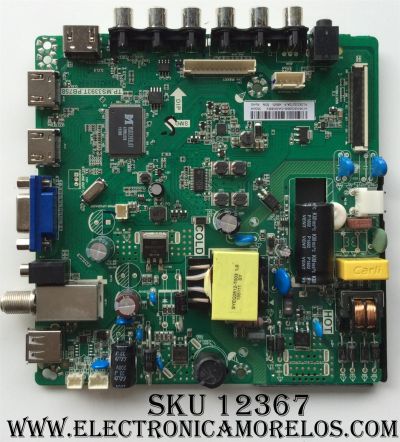 MAIN / FUENTE / (COMBO) PROSCAN H16020266 / TP.MS3393T.PB758 / MODELO PLDED3280A-B / PANEL PLDED3273A-F	