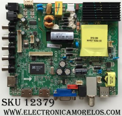 MAIN / FUENTE / (COMBO) / ELEMENT 34015189 / 5CH2793 / CV3393BH-U39 / MODELO ELEFW408	