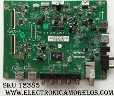 MAIN / JVC 3642-1852-0150 / 0171-2271-5393 / 3642-1852-0395 / MODELO EM42FTR	