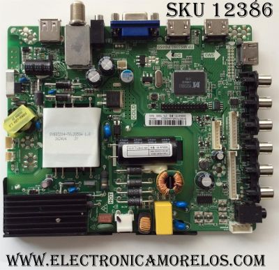 MAIN / FUENTE (COMBO) / PROSCAN B16075395 / TP.MS3393.PB855 / MODELO PLDEDV4018 / PANEL V400HJ6-PE1	