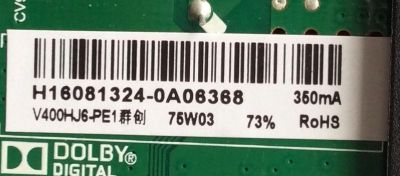 MAIN / PROSCAN H16081324 / TP.MS3393.PB801 / MODELO PLDED4017-B / PANEL V400HJ6-PE1	 - Imagen 2