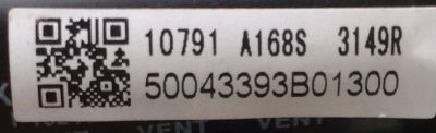 MAIN / FUENTE / (COMBO) / QUASAR 50043393B01300 / TP.MS3393.PB801 / MODELO SQ5003 / PANEL V500HJ1-PE8 REV.C7	 - Imagen 2