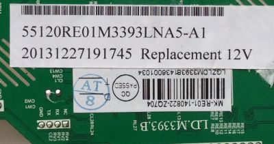 MAIN / RCA 55120RE01M3393LNA5-A1 / 0822-ZQ704 / LD.M3393.B / MODELO LED55C55R120Q	 - Imagen 2
