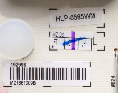 FUENTE DE PODER / SHARP 192998 / RSAG7.820.6279/ROH / / PANEL V750DK1-KS5 REV:F9 / MODELOS LC-75N620CU / LC-75N8000U - Imagen 2