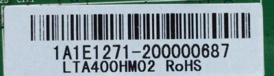 MAIN / SCEPTRE 1A1E1271 / T.RSC8.6A 11105 / MODELO X402BV-FHD / PANEL LTA400HM01	 - Imagen 2