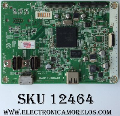 MAIN / EMERSON A01FKUZ / BA01FJG04011 / MODELO LC320EM1 TH1 / PANEL UJ32AXA	