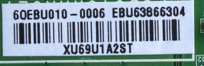 MAIN / LG EBU63866304 / EAX67131102(1.0) / MODELO 24LH4830-PU	 - Imagen 2
