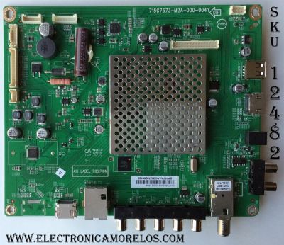 MAIN / VIZIO 756TXFCB02K0610 / XFCB02K0610 / 715G7151-M02-000-004Y / 715G7573-M01-000-004Y / MODELO D32X-D1 LTTUUKNT / PANEL TPT315B5-HVN05.A REV:S800A	/ E32-C1