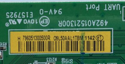 MAIN / SHARP 9JY796051300500 / 796051300500R / 492A01521300R / PANEL V420H2-L01 Rev.C1 / MODELO LC-42SV49U - Imagen 2