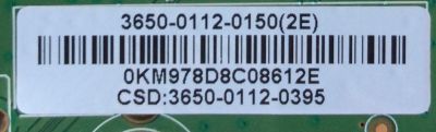 MAIN / VIZIO 3650-0112-0150 / 0171-2271-5032 / MODELO E500I-A0 LAQKNTBP / PANEL LC500DUG(JF)(R1)	 - Imagen 2