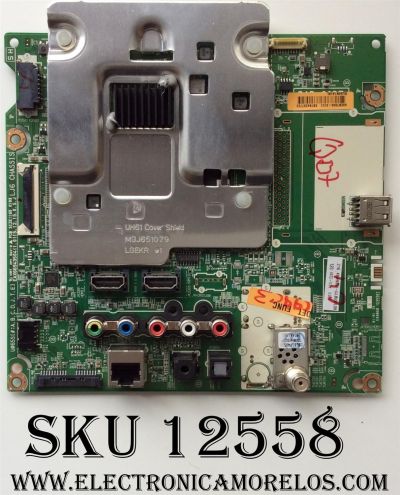 MAIN PARA TV LG / NUMERO DE PARTE EBT64237722 / EAX66943504 / EAX66943504(1.0) / 64237722 / PANEL NC490DGE-ABEX3 / MODELO 49UH6090-UJ / 49UH6090-UJ.BUSFLOR