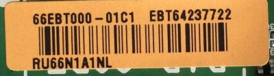 MAIN PARA TV LG / NUMERO DE PARTE EBT64237722 / EAX66943504 / EAX66943504(1.0) / 64237722 / PANEL NC490DGE-ABEX3 / MODELO 49UH6090-UJ / 49UH6090-UJ.BUSFLOR - Imagen 2