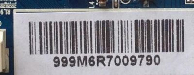 MAIN / HITACHI 999M6R / JUC7.820.00163505 / MODELO 43R5 /  MODELO 50''	 - Imagen 2