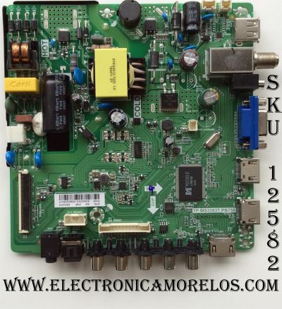 MAIN / FUENTE / ELEMENT H16050682 / TP.MS3393T.PB758 / MODELO ELEFW328	