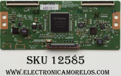 T-CON PARA TV LG NUMERO DE PARTE 6871L-4631C / 4631C / 6870C-0647A / PANEL LC550EGE(FJ)(M3) / MODELO 55UH6030-UC.AUSWLJR	