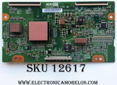T-CON APEX / HAIER / 5540T03C06 / 55.40T03.C06 / T400HW01 / MODELOS LD4088 / HL40XP1 / PANEL T400HW02 V.2	