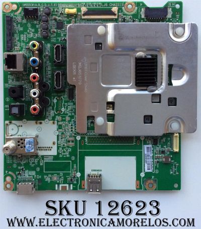 MAIN PARA TV LG / NUMERO DE PARTE EBU63865512 / EAX66943504 / EAX66943504(1.0) / 63865512 / PANEL LC430DGE (FJ)(M1) / MODELO 43UH6030-UD / 43UH6030-UD.BUSZLJM