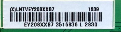 DRIVER / VIZIO LNTVEY208XXB7 / 715G7159-P01-001-004Y / (X)LNTVEY208XXB7 / MODELO D50U-D1 LTCWTQGS / PANEL TPT500U1QVN03U	 - Imagen 2