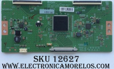 T-CON / SHARP 6871L-4061A / 4061A / 6870C-0538A / PANEL HE600HU-B21\S2\XP\GM\ROH / MODELOS LC-60N6200U / LC-60N7000U
