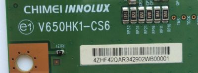 T-CON / SANYO 4Z.HF42.QAR / 4ZHF42QAR / V650HK1-CS6 / MODELO DP65E34 P65E34-00 / PANEL V650HP1-LS6 REV.E1	 - Imagen 2