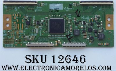 T-CON ORIGINAL PARA TV LG / NUMERO DE PARTE 6871L-3018E / 3018E / 6870C-0425B /SUSTITUTAS 6871L-3018A / 6871L-3018D /6871L-3018C / PANEL HC600DUD-SLFP1-11XX /HC600DUD-SLFP1-11WW / DISPLAY LC600DUK (SE)(E1) / MODELO 60LN5400-UA / 60LA7400-UA / 60LN549E-UA