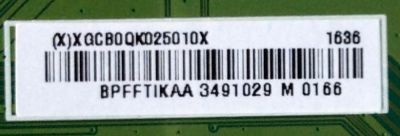 MAIN PARA TV VIZIO 4K UHD SMART TV / NUMERO DE PARTE 756TXGCB0QK025 / 715G7533-M01-000-005T / XGCB0QK025 / (X)XGCB0QK025010X / 756TXGCB0QK0250 / XGCB0QK0250 / PANEL TPT550U2-EQLSJA.G REV:SC4C / MODELO P55-C1 / P55-C1 LTM7TM / P55-C1 LTM7TMDS - Imagen 2