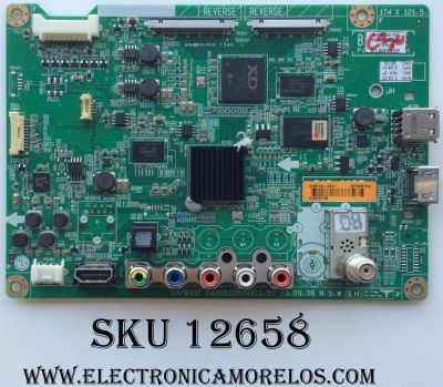 MAIN ORIGINAL PARA TV LG FULL HD / NUMERO DE PARTE EBT62351504 / EAX65105103 / EAX65105103(1.0) / 62351504 / EBR76514405 / PANEL HC600DUD-SLFP1-11XX / DISPLAY LC600DUK (SE)(E1) / MODELO 60LN5400-UA / 60LN5400-UA.BUSULJR