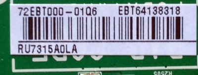MAIN PARA TV LG / NUMERO DE PARTE EBT64138318 / EAX66943504 / EAX66943504(1.0) / 60EBT000-010P / PANEL NC490DGE-SADP3 / MODELO 49UH610A-UJ / 49UH610A-UJ.BUSWLOR - Imagen 2