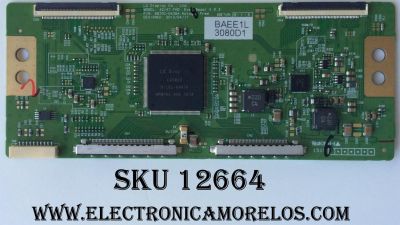 T-CON / LG 6871L-3080D / 6870C-0436A / 3080D / MODELO 47WS50MS-BL AUSOLJM / PANEL LD470EUP(SE)(A1)	