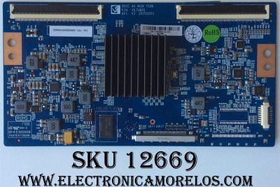 T-CON / SCEPTRE 5060AU65000400 / VS.TU650 / MODELO U65 A7TV58EA	