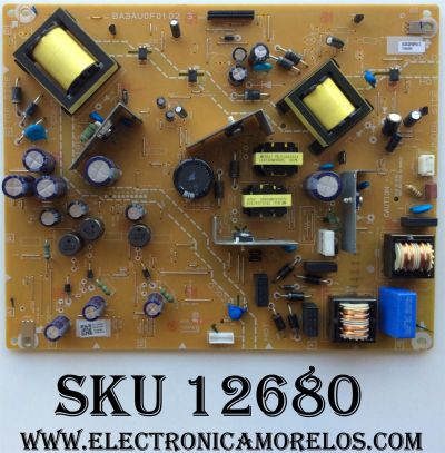 FUENTE DE PODER / EMERSON A3AQFMPW-001 / A3AQFMPW / BA3AU0F0102 3 / A3AQF-MPW / MODELO LF461EM4 A DS3 / 46ME313V/F7A DS4 