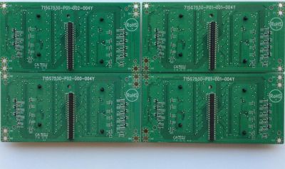 KIT COMPLETO DE LED DRIVER PARA TV VIZIO 4K SMART TV / NUMERO DE PARTE LNTVFY12ZXXA5 / LNTVFY12ZXXA1 / LNTVFY12ZXAA1 / 715G7530-P01-001-004Y / 715G7530-P02-000-004Y / 715G7530-P01-002-004Y / PANEL TPT550U2-EQLSJA.G REV:SC4C / MODELO P55-C1 / P55-C1 LTM7TM - Imagen 2