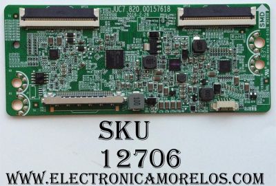 T-CON / HITACHI 999H6R TS-32 / JUC7.820.00157618 / MODELO 43R5 / PANEL T430HVN01.7	